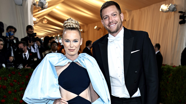 Caroline Wozniacki and David Lee formalwear