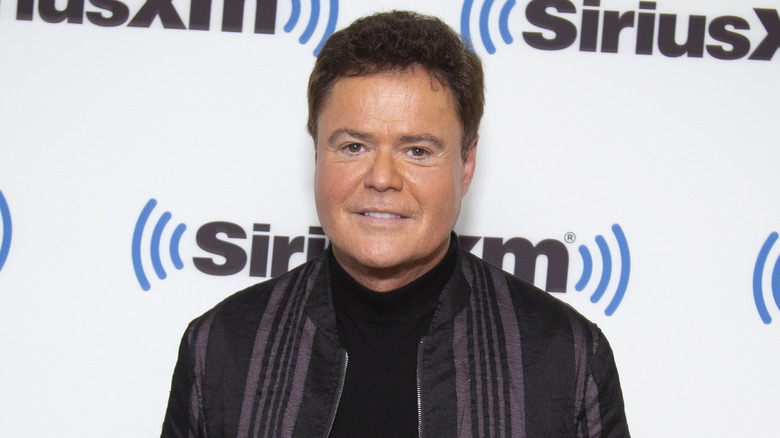 Donny Osmond subtle smile