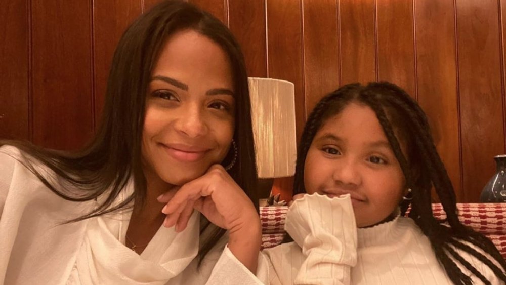 Christina Milian and Violet Madison Nash