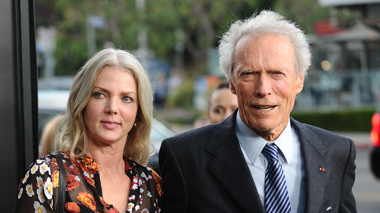 Clint Eastwood and Christina Sandera