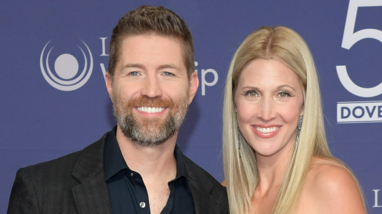 Josh Turner and Jennifer Ford at Dove Awards