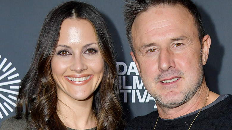 David Arquette and his wife Christina McLarty