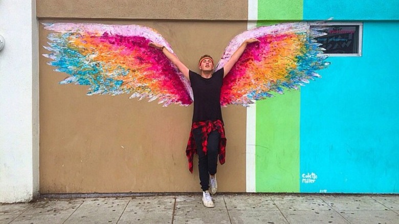 Jack McDermott angel mural