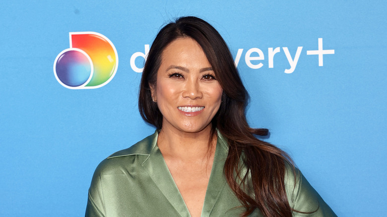 Dr. Sandra Lee attending Discovery+ event