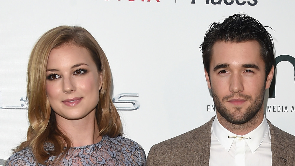 Emily VanCamp and Josh Bowman red carpet