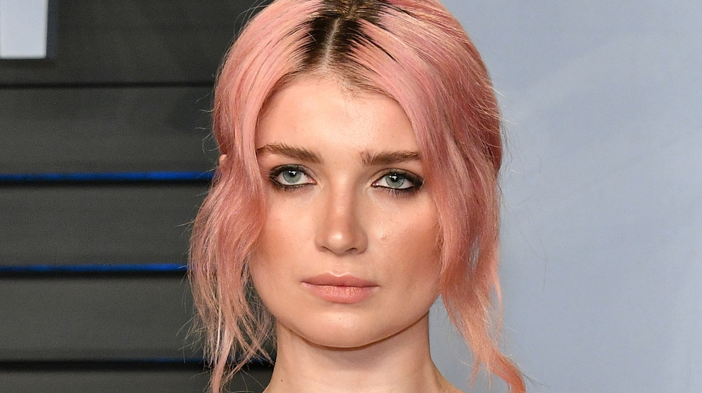 Eve Hewson has pink hair at the Vanity Fair Oscar's after party