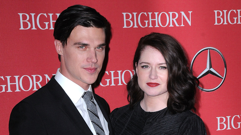 Finn Wittrock and Sarah Roberts