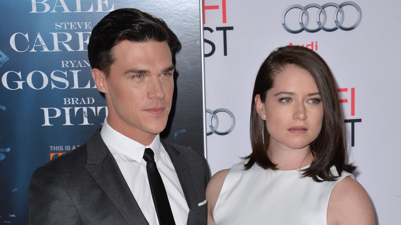 Finn Wittrock and Sarah Roberts