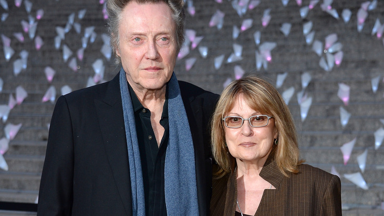 Christopher and Georgianne Walken smiling 