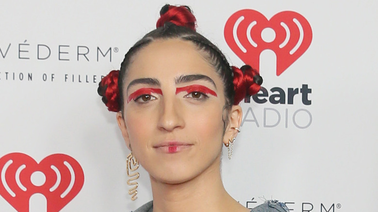 Emily Estefan gazing in front