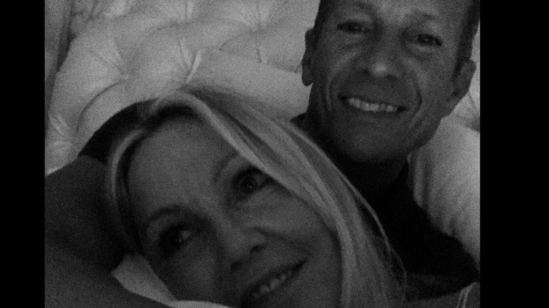 Heather Locklear cuddles in bed with Chris Heisser for an Instagram post