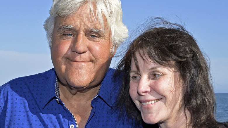 Jay Leno and Mavis Leno together