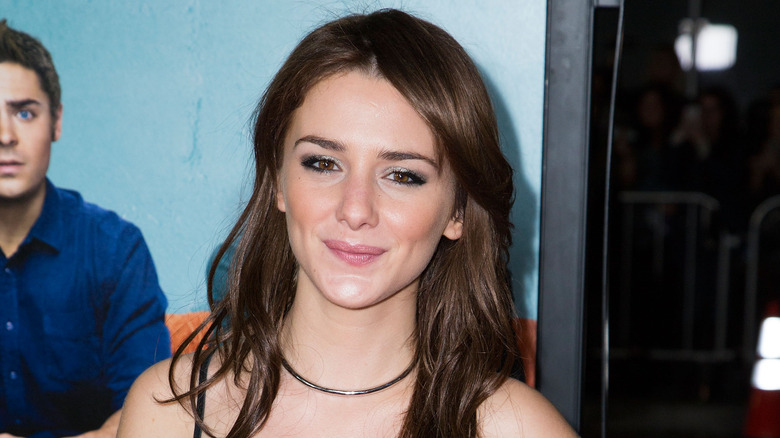 Addison Timlin smiles