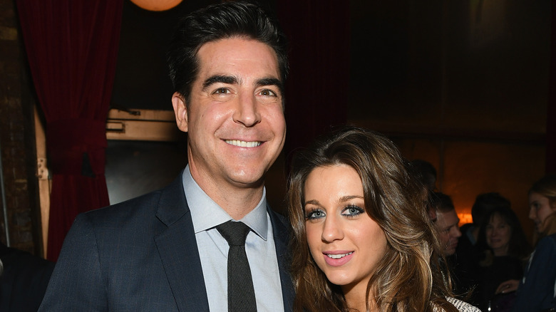 Jesse Watters and Emma DiGiovine smiling