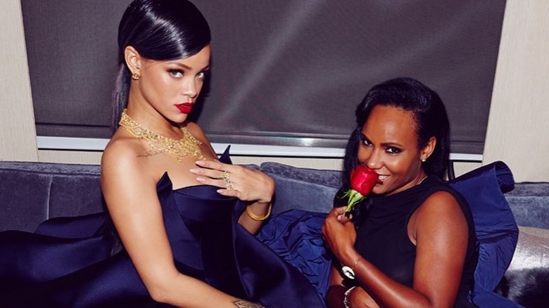 Rihanna and Ciarra Pardo