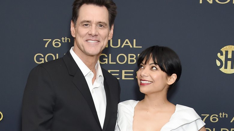 Jim Carrey and Ginger Gonzaga 