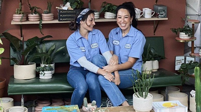 Mary Kay and Joanna in their Ferny's uniforms