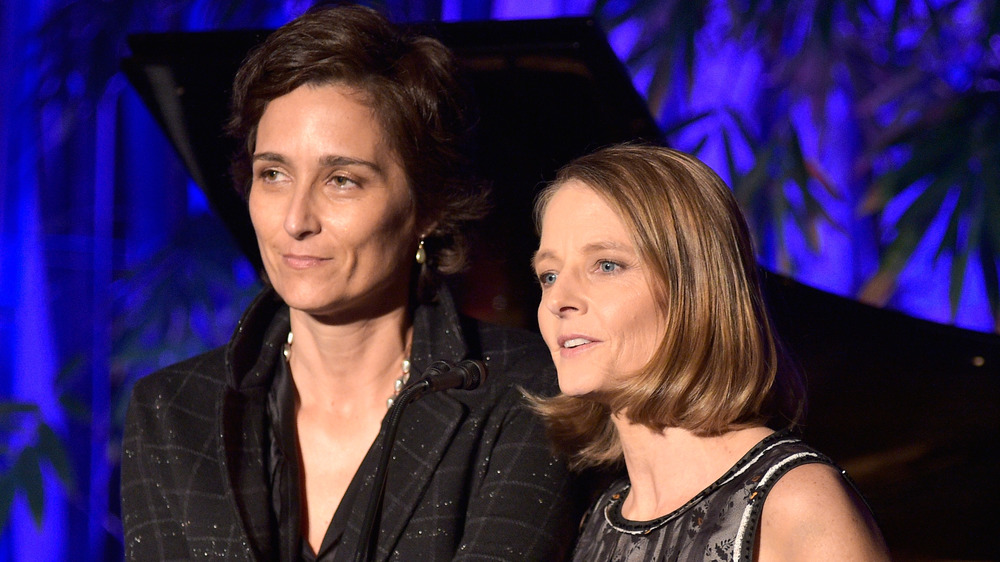 Jodie Foster and Alexandra Hedison, awards ceremony