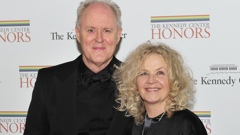 John Lithgow and Mary Yeager at the 2011 Kennedy Center Honors.
