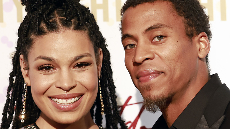 Jordin Sparks and Dana Isaiah on the red carpet 