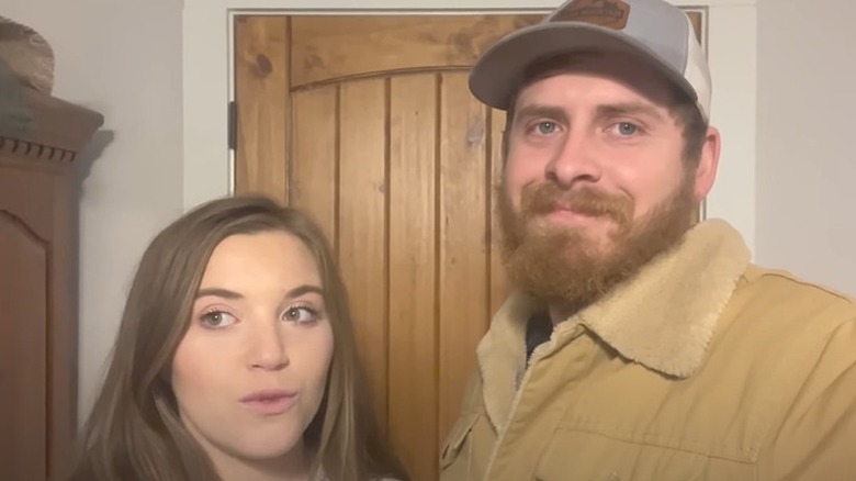 Joy-Anna Duggar and Austin Forsyth making YouTube video 