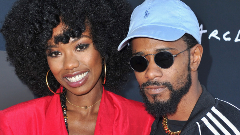 LaKeith Stanfield and Xosha Roquemore