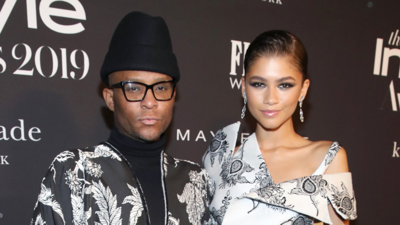 Law Roach and Zendaya at InStyle Awards 2019