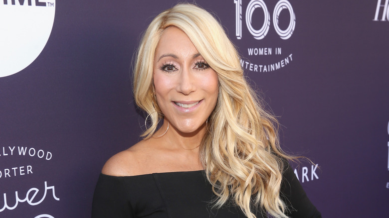 Lori Greiner smiling in black dress