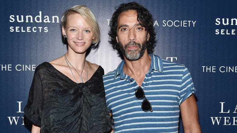 Carlos Leon and Betina Holte on the red carpet