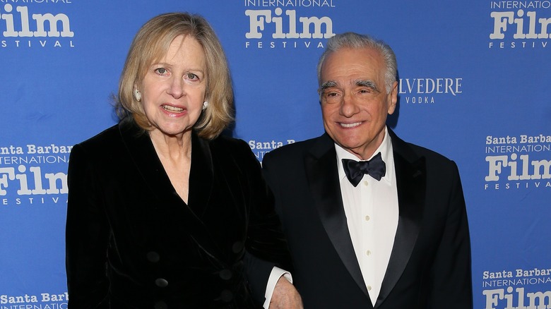 Morris and Scorsese in 2019 at the Santa Barbara International Film Festival.