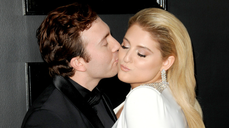 Meghan Trainor with husband Daryl Sabara