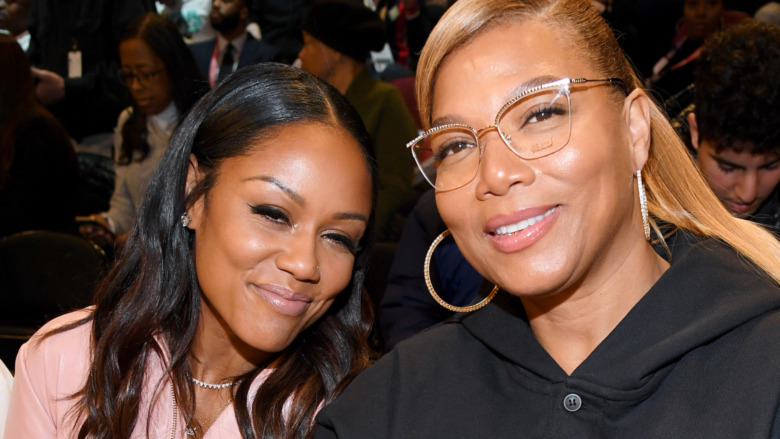 Eboni Nichols and Queen Latifah together