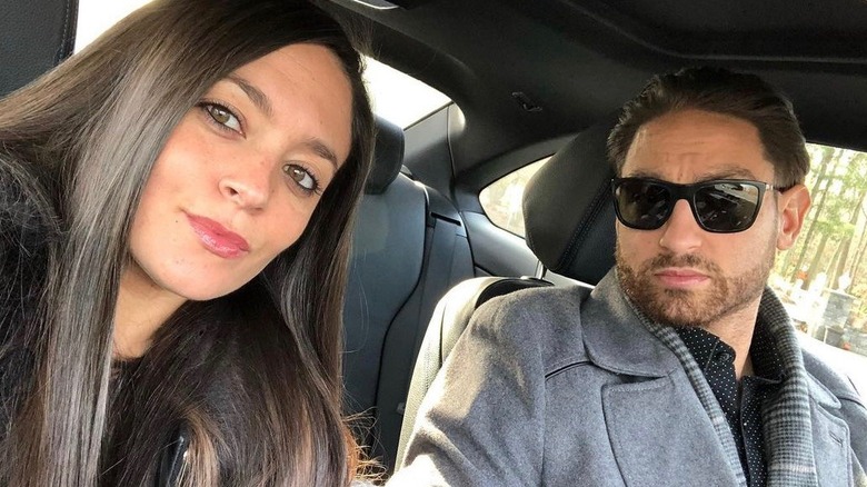 Sammi Giancola and Christian Biscardi selfie