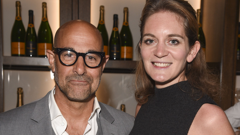 Stanley Tucci and Felicity Blunt at the GQ Food and Wine Awards