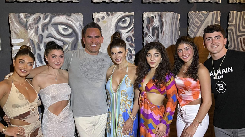 Luis Ruelas, Teresa Giudice, and kids