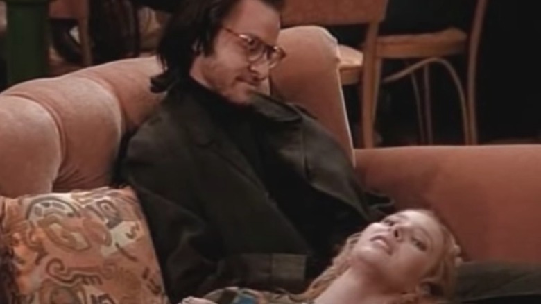 Actor Fisher Stevens with Lisa Kudrow