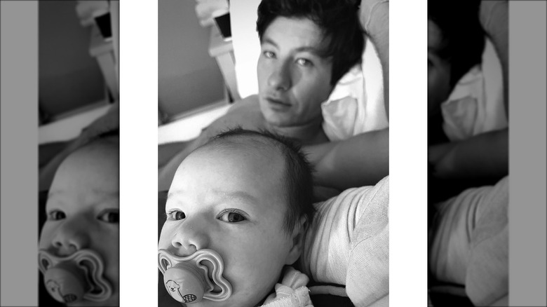 Barry Keoghan with son Brando