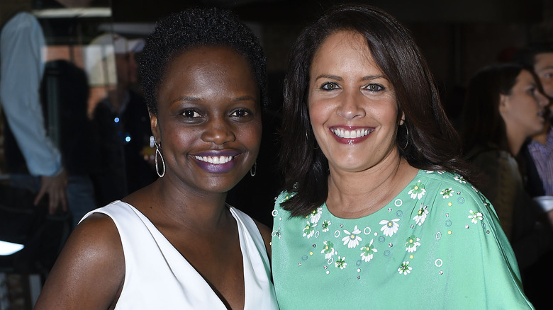 Karine Jean-Pierre, Suzanne Malveaux smiling