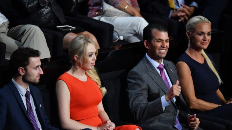 Ross Mechanic, Tiffany Trump, Donald Trump. Jr, and Vanessa Trump