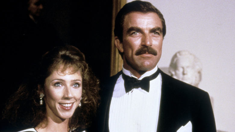 Tom Selleck and Jillie Mack in 1985.