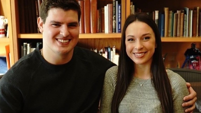 Trey and Alisa Hendrickson smile in a photo