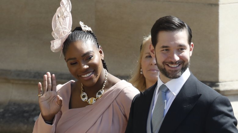 Serena Williams and Alexis Ohanian