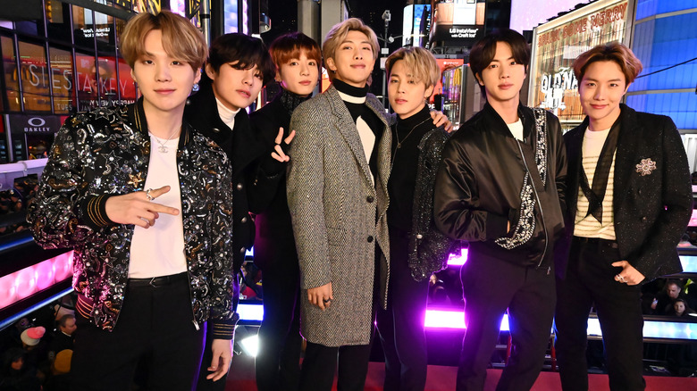 BTS in Times Square