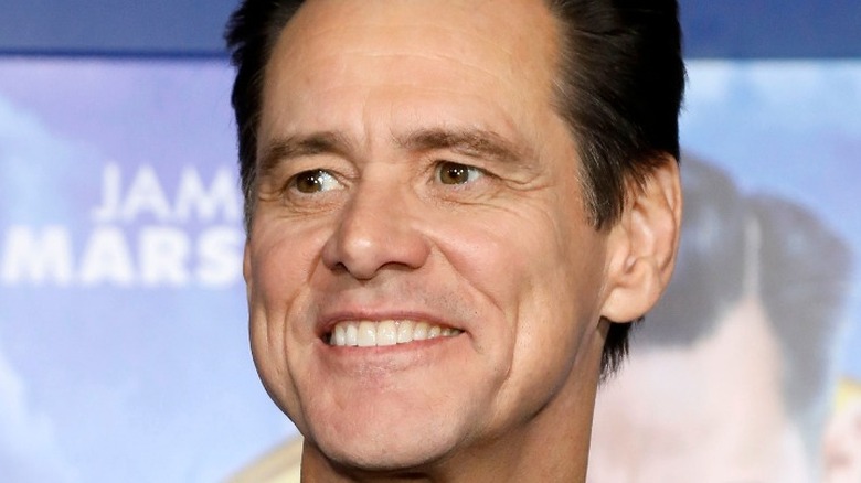 Jim Carrey smiling