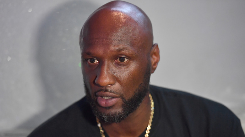 Lamar Odom speaking