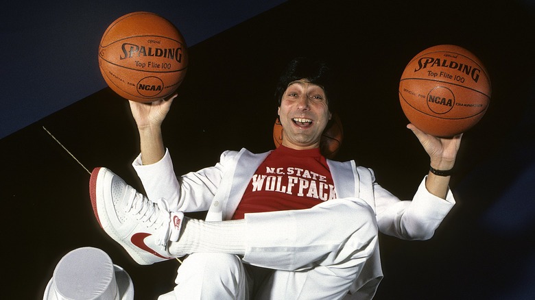 Jim Valvano basketballs