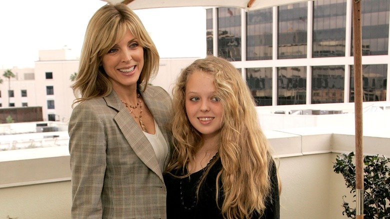 Tiffany Trump her mother, Marla Maples