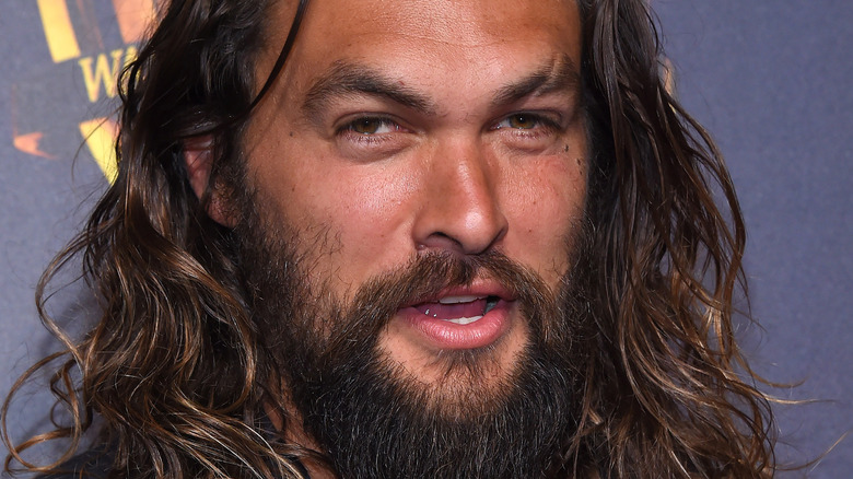 Jason Momoa posing