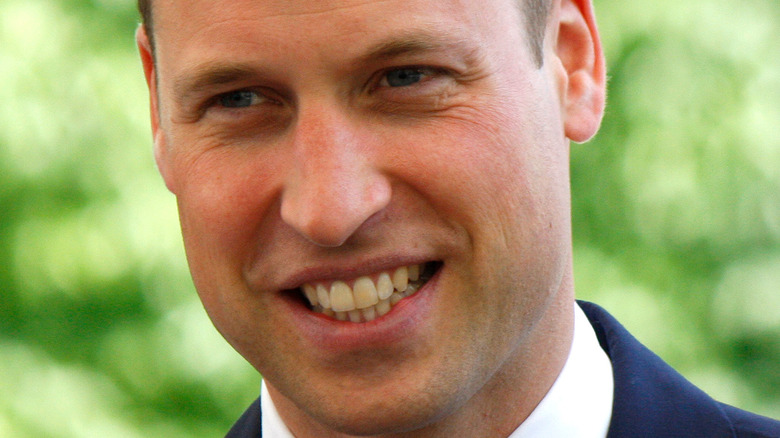 Prince William smiling