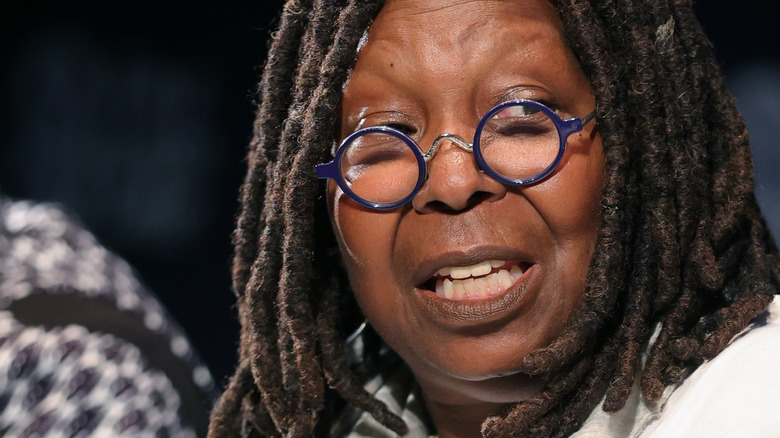 Whoopi Goldberg white shirt